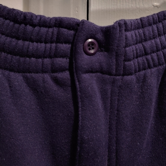 Discus Heavyweight Men's Athletic Blue Sweatpants - Picture 4 of 12